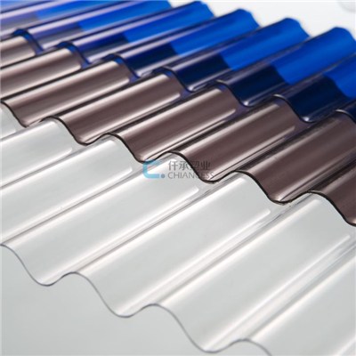 Corrugated Wave PC Plate Polycarbonate Sheet