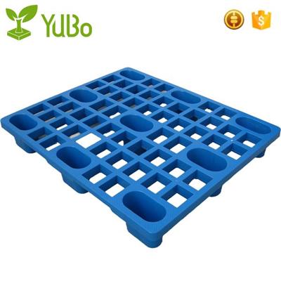 1200*1000mm Vented Top 9 Feet Nestable Euro Plastic Pallet