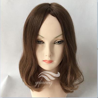 100% Natural Looking Custom Virgin european hair Silk Top  jewish wigs Wholesale for women