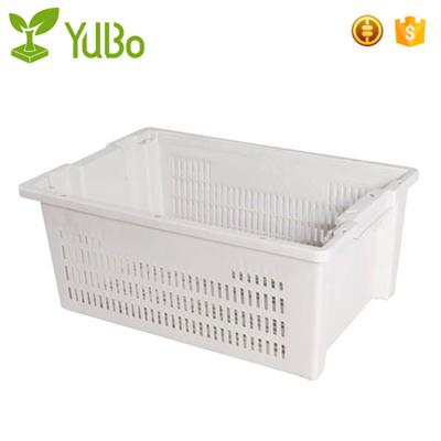 600*400mm Perforated Side And Base Plastic Crates