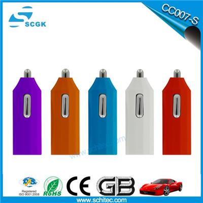 SCGK hot selling phone battery charger, portable mobile phone charger for car usb port