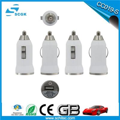 High quality usb car charger,usb charger adapter with 1 port usb car charger