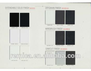 Solid Color Wirebrush Finish (WB) HPL Phenolic HPL Board