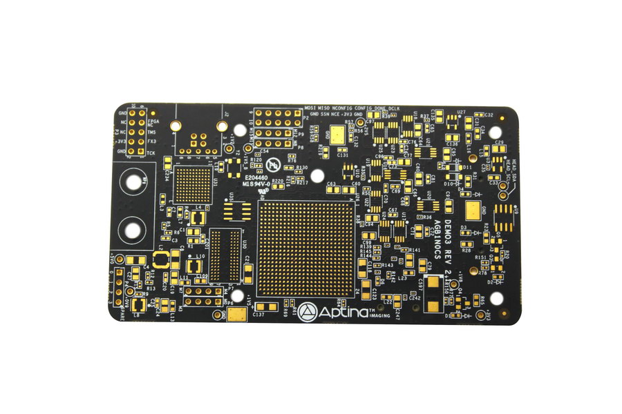 6-layer Printed Circuit Boards with Matt Black Soldermask Multilayer PCBs