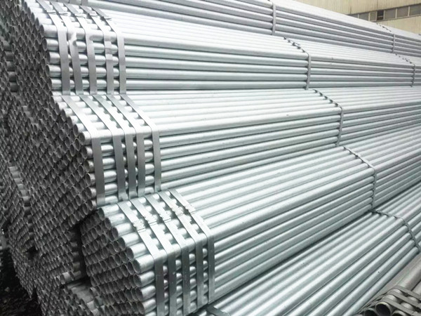 Hot dip galvanized steel pipe and tube