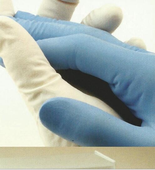 Medical grade examination gloves, available in powder free or slighted powdered/latex or nitrile