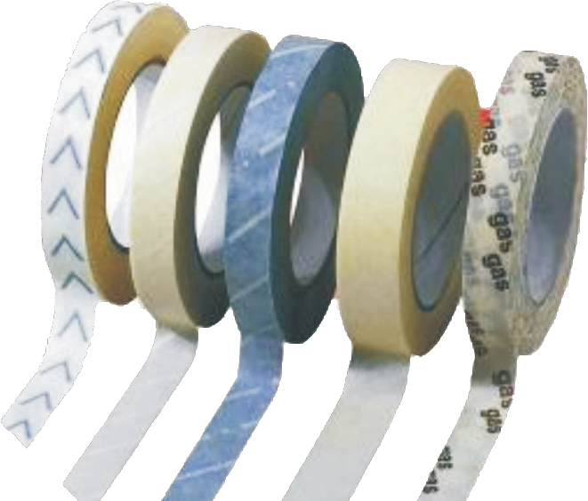 Medical sterilization Indicator Tape, used for monitoring the packs have been exposed to the sterilization process by steam, EO and gamma.