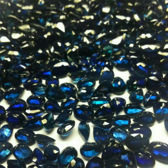 supply my hometown natural sapphire gemstone bead