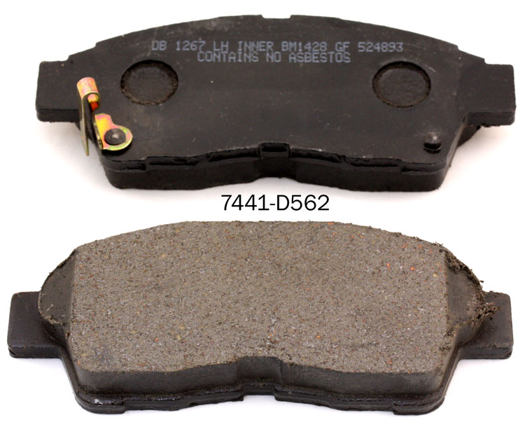 Car auto spares  brake pad for TOYOTA Camry RAV4 Carina LEXUS ES300 brake pad manufacturer