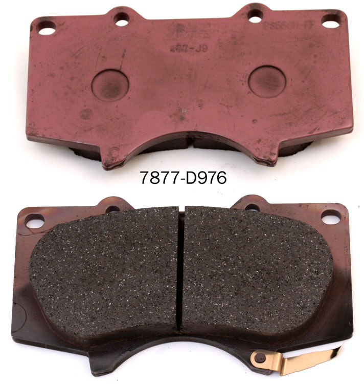  Car brake pads for TOYOTA Prado Sequoia Tundra MITSUBISHI Pajero brake pad manufacturers
