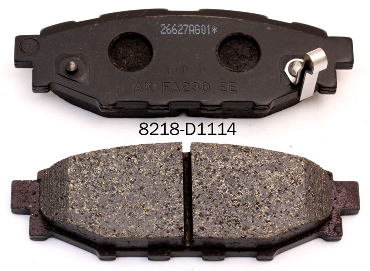 Auto spare parts 26696-AG010 brake pad for SUBARU Legacy Outback Forester Impreza brake pad manufacturer