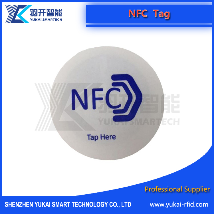 NFC 213/215/216 mini HF inlay paper rfid label tags