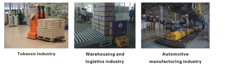 Automated Guided Vehicle/AGV system used in Tobacco/Warehousing and logistics/Automotive manufacturing industry