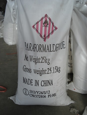 paraformaldehyde 25kgs/1000kgs package 