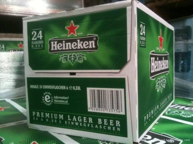 Heinekens Beer Bottles 250ml / 330ml