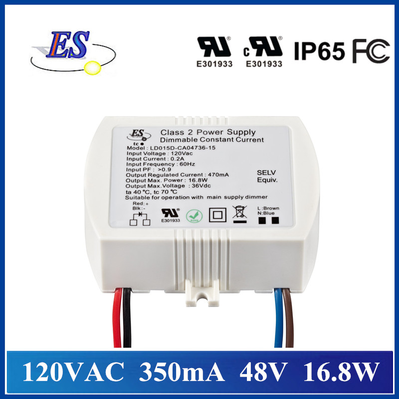 16.8W Constant Current LED Driver with TRIAC Dimming,UL approval