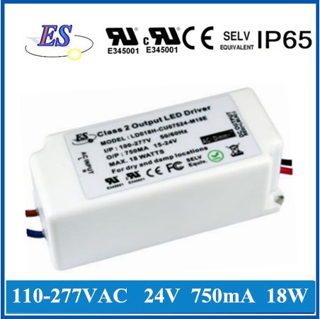 18W AC-DC Constant Current LED Driver with ELV Dimming