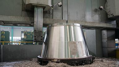 Machining work for centrifuge screen