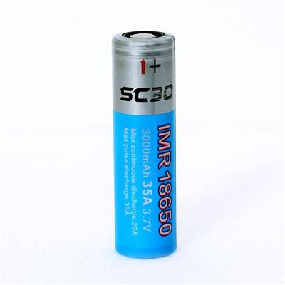Top Sky Blue SC30 18650 3000mah 3.7v 15A Li Battery For Ecig