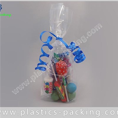 High Clarity OPP Cello Bags Food Safe BOPP Square Bottom Bags Crystal Clear Cellophane Bags