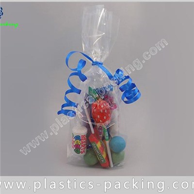 High Clarity OPP Cello Bags Food Safe BOPP Square Bottom Bags Crystal Clear Cellophane Bags