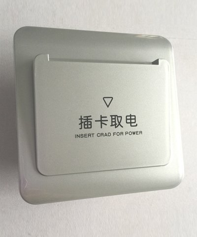 Fireproof delay power control energy saving switch hotel room power switch