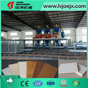 Full Automatic Fireproof Magnesium Oxide Board Machine Production Line
