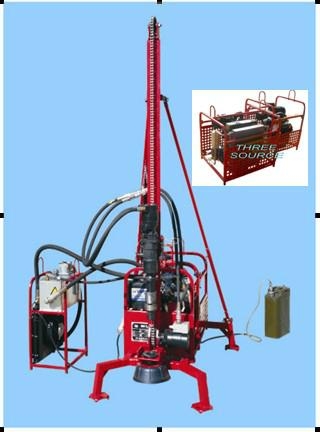 Man portable drilling rig TSP-40