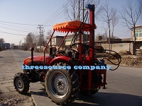 tractor oil exploration drilling rig 