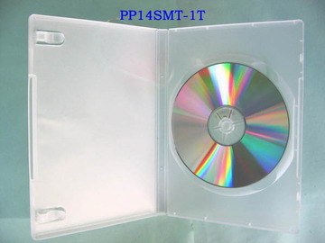 14mm Single Translucent DVD Case