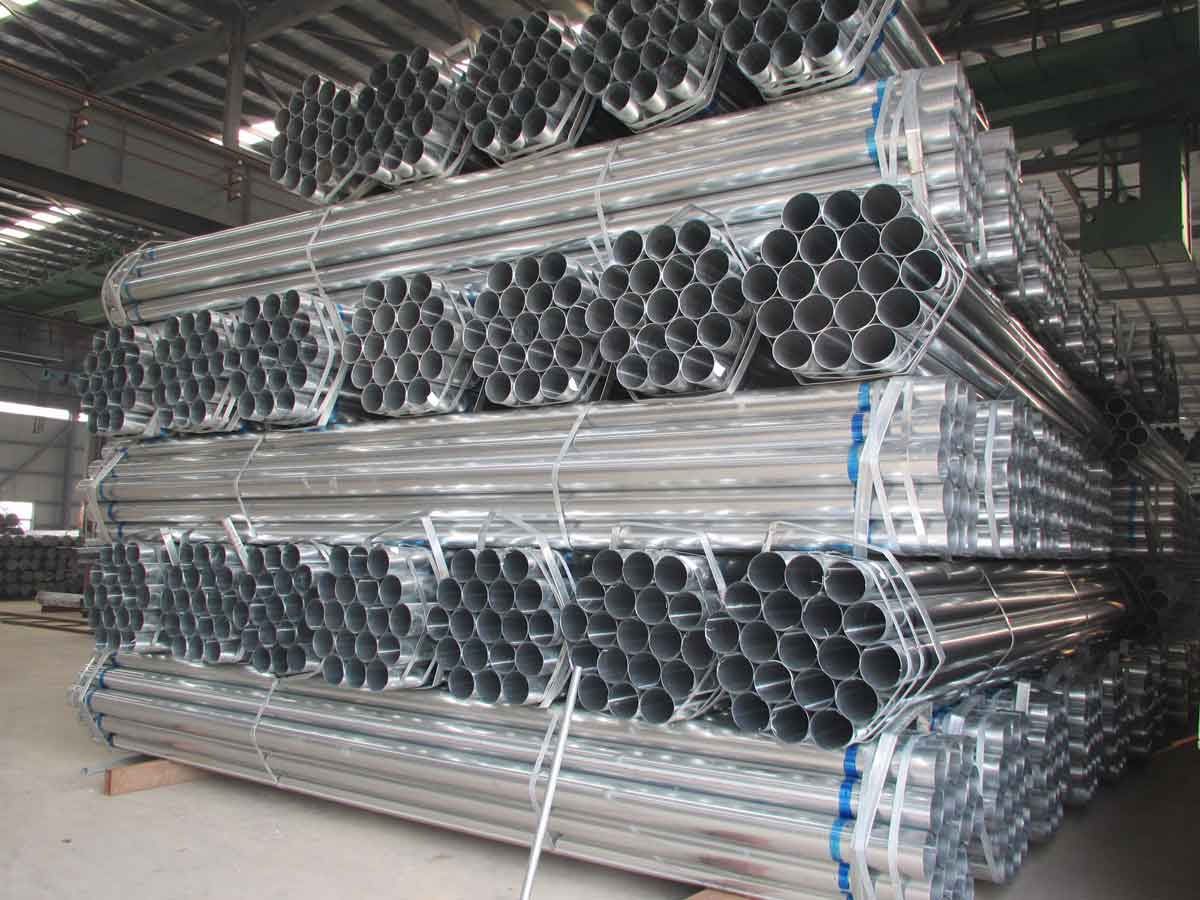 2 in x 10 ft galvanized steel pipe in China dongpengboda