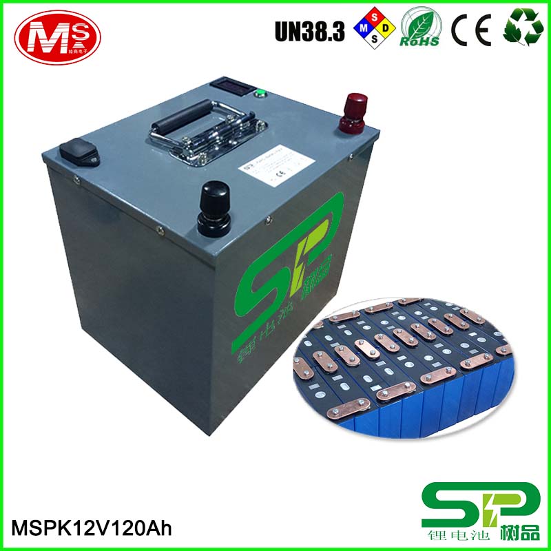 Fast shipping rechargeable lithium ion battery 12V 120Ah solar battery for storage system