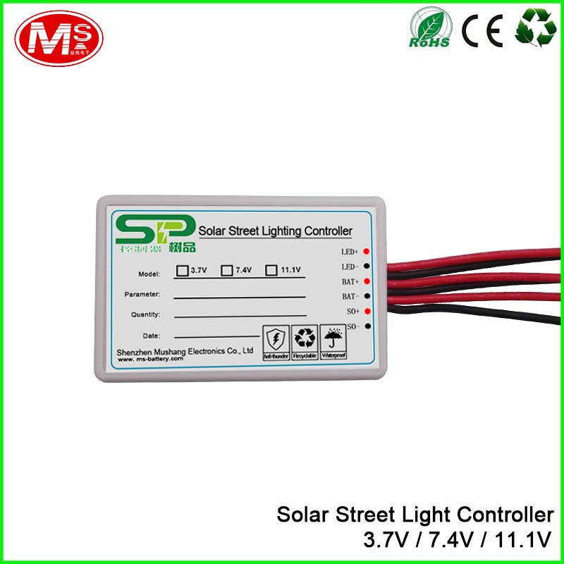  MPPT Solar charge Controller 7.4V 5A with Time and Light Control, Solar System Controller