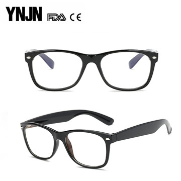 Custom logo YNJN wholesale unisex fashion PC optical glasses frame