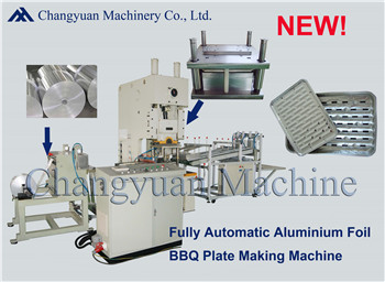 Fully Automatic Aluminium Foil Plate Making Machine