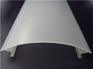 Polycarbonate extrusion profile for led lamp