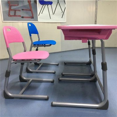 H1091ae Kids Desk And Chair Set Pink