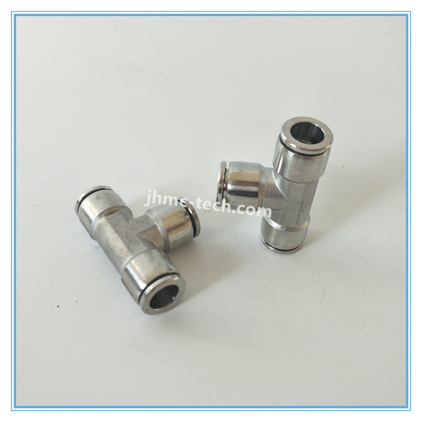Stainless Steel Union Tee Pneumatic Fittings