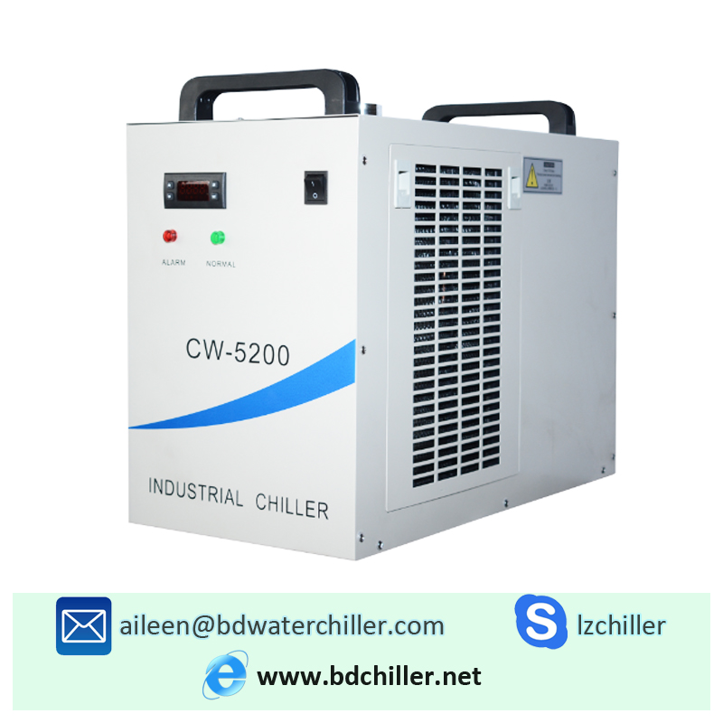 Industrial Cooling Systems Small Water Cooled Chiller Industrial Chiller CW 5200 