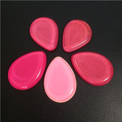 Original Red Silicone Facial Cosmetic Blending Puff Sponges For Applying Foundation