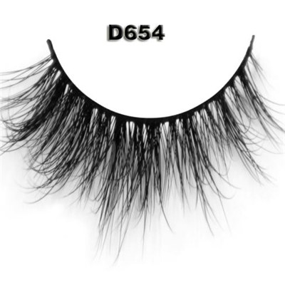 Hot Selling 3D Mink Eyelashes Premium Mink Eyelash Extensions D654