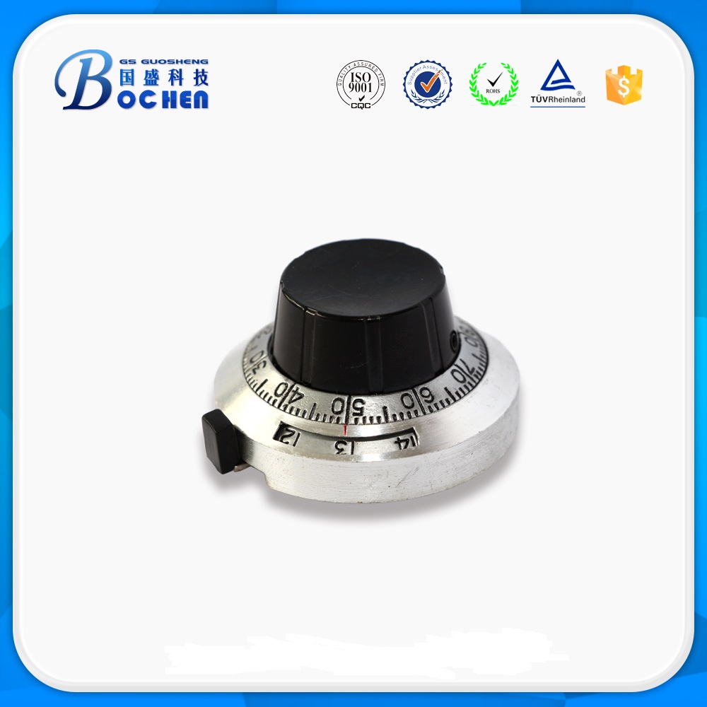 H-23-6A 2696 23mm digital counting dial 6.35mm metal dial and  knobs for potentiometer