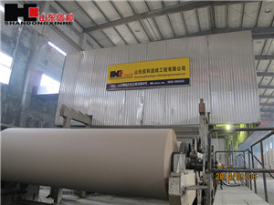 2800mm 40t/d Carton Paper Paperboard Making Machine