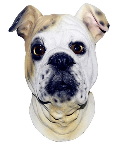 hot selling Latex Canine Pet Animal costume pug Boxer Dog Mask