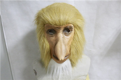 HUIZHOU Education Toys Realistic outdoor ornament proboscis monkey mask
