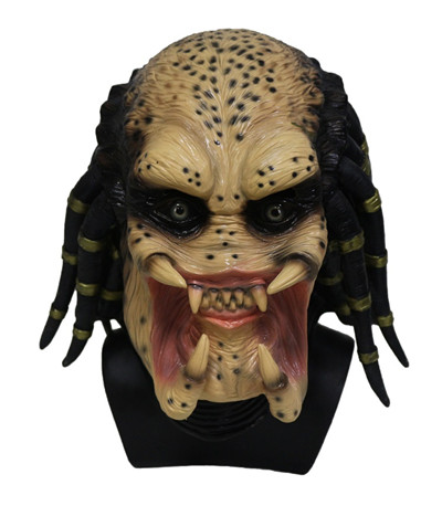 Alien Skeleton Predator Cosplay Martian Scary Latex Halloween Mask