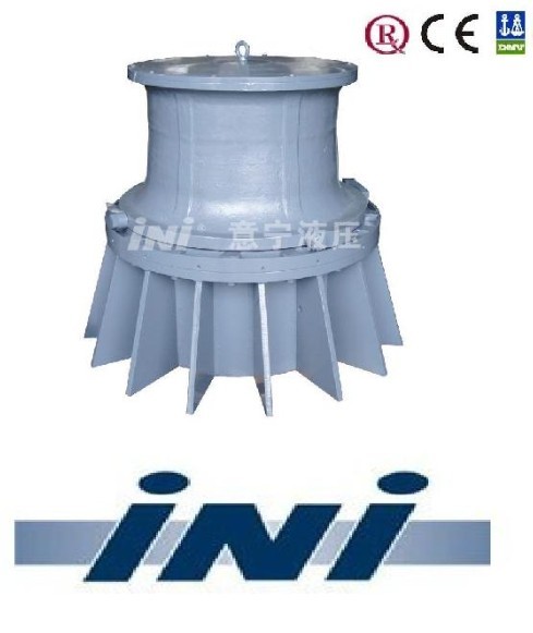 INI vertical hydraulic capstan deck capstan