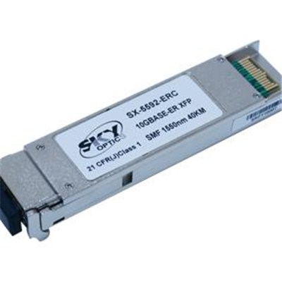 XFP ER transceiver 10GBASE-ER 40KM 1550nm OC-192/STM-64 IR-2 compatible for XFP-10GER-OC192IR