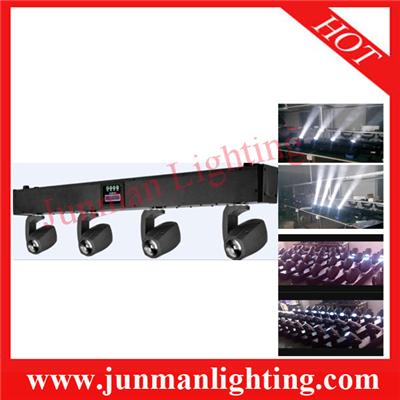 4*10W White LED Beam Moving Head Light Stage Disco Party Light