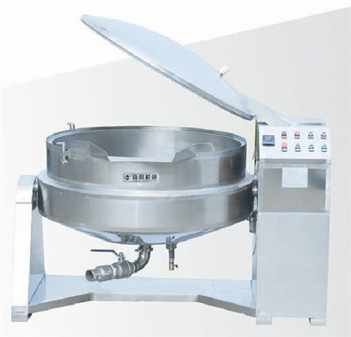 Electric Inclinable Capped/tilting Cooking Pot with lid (Heat Conduction Oil)